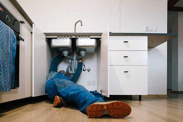 Professional Drain Cleaning technician working in Hollytree, AL